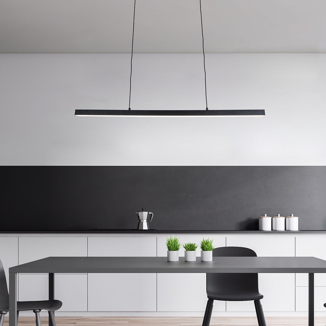 Lustra Rabalux Tariq LED 30W 1650lm 4000 aluminiu mat black stil modern 230V, 50Hz IP20 72128 [7]