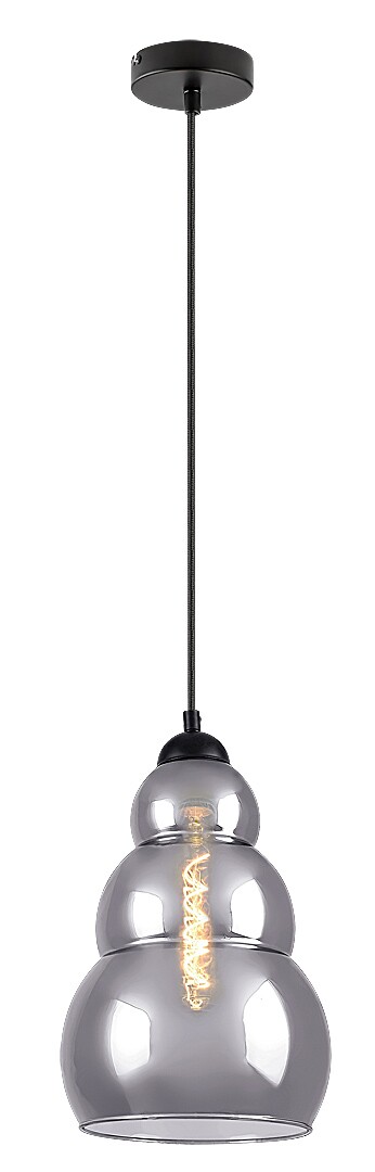 ILUMINAT - Pendul Rabalux Salvatore E27 E27 1x MAX 40W   metal black stil modern 230V, 50Hz IP20 72211