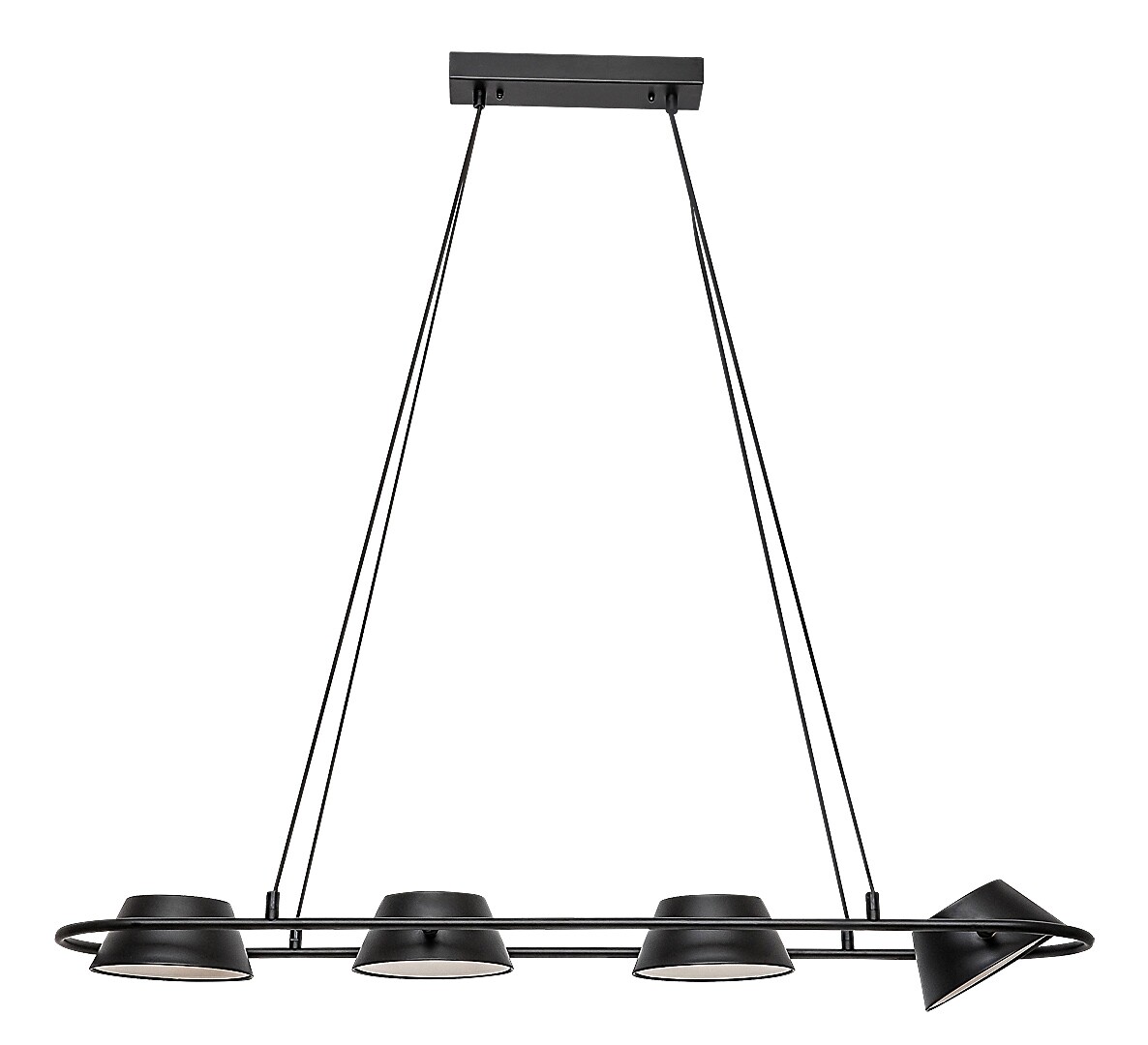 Lustra Rabalux Odiss LED 36W 1850lm 3000 metal black stil modern 230V, 50Hz IP20 72218 [1]
