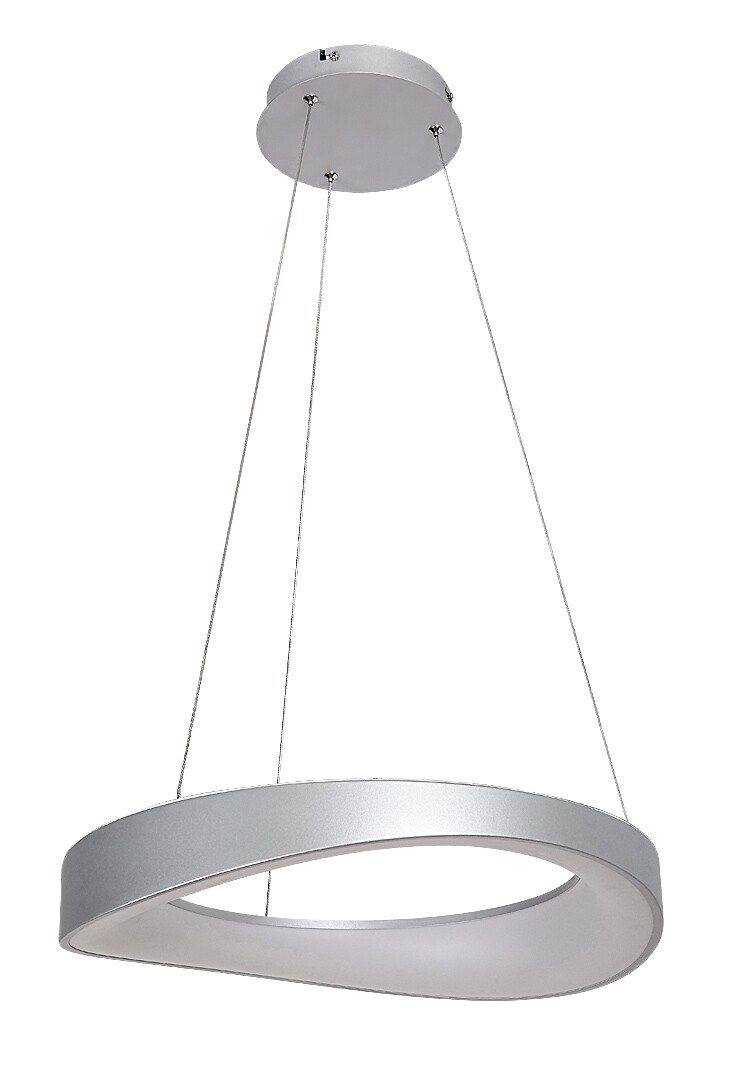 ILUMINAT - Lustra Rabalux Iliana LED 56W 3380lm 3000 metal silver stil modern 230V, 50Hz IP20 72236