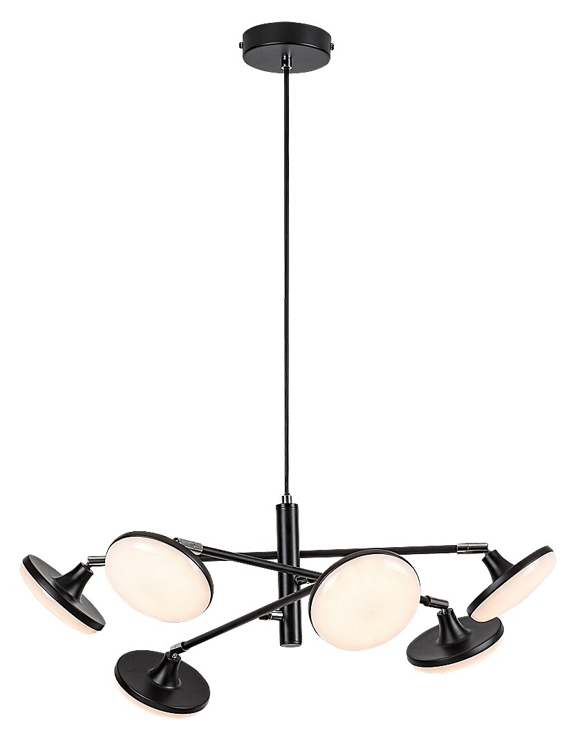Lustra Rabalux Madi LED 24W 2350lm 3000 metal mat black stil modern 230V, 50Hz IP20 72239 [2]