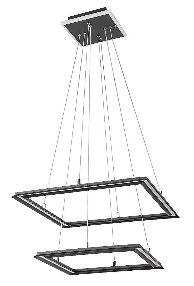 Lustra Rabalux Sidona LED 48W 2450lm 3000 metal black stil modern 230V, 50Hz IP20 72243 [1]