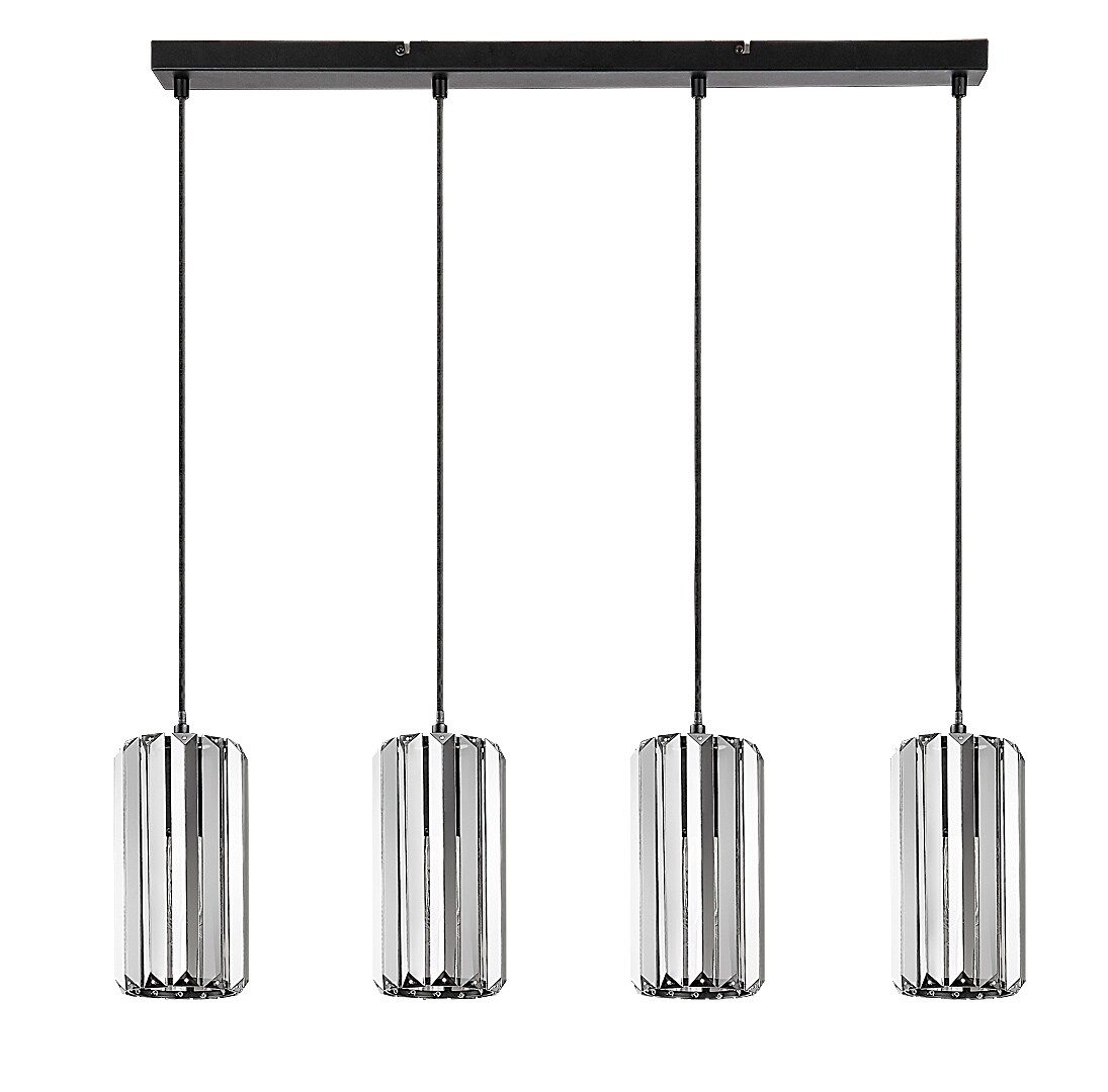 Lustra Rabalux Veness E27 E27 4x MAX 40W   metal mat black stil clasic 230V, 50Hz IP20 72256 [1]