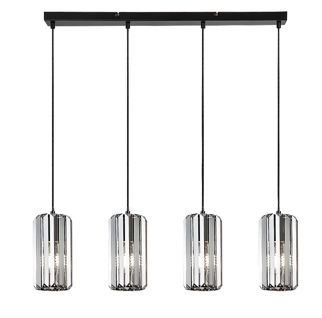 ILUMINAT INTERIOR - Lustra Rabalux Veness E27 E27 4x MAX 40W   metal mat black stil clasic 230V, 50Hz IP20 72256
