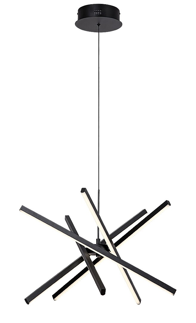 ILUMINAT - Lustra Rabalux Matilde LED 48W 1500lm 4000 metal black stil modern 230V, 50Hz IP20 72267