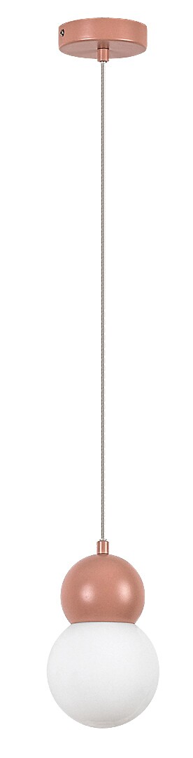 Pendul Rabalux Gellia G9 G9 1x MAX 38W   metal rose stil minimal 230V, 50Hz IP20 72280 [1]