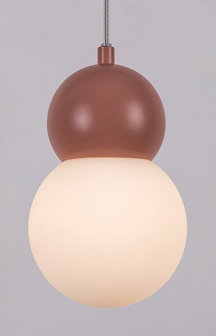 Pendul Rabalux Gellia G9 G9 1x MAX 38W   metal rose stil minimal 230V, 50Hz IP20 72280 [2]