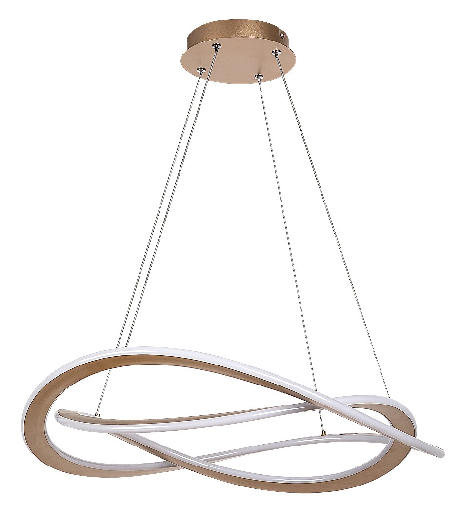 Lustra Rabalux Kallira LED 72W 3800lm 3000 metal gold stil  230V, 50Hz IP20 72282 [1]