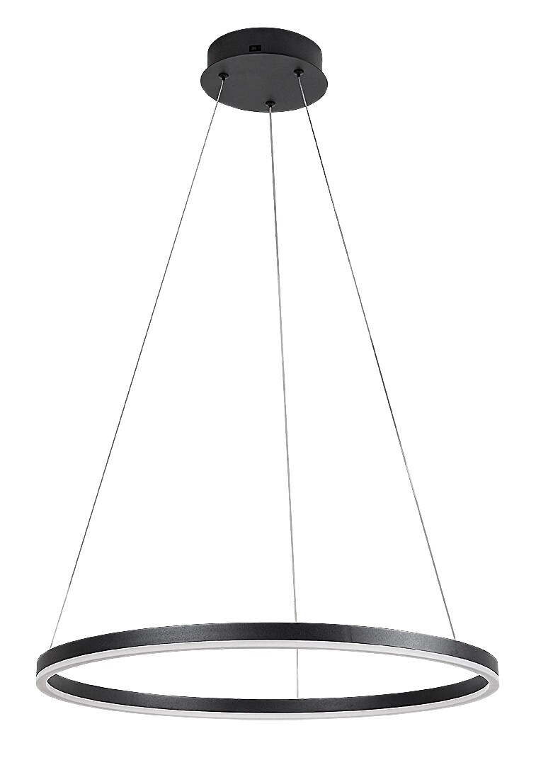 Lustra Rabalux Isaure LED 35W 2200lm 3000, 4000, 6500 metal black stil modern 230V, 50Hz IP20 72301 [1]
