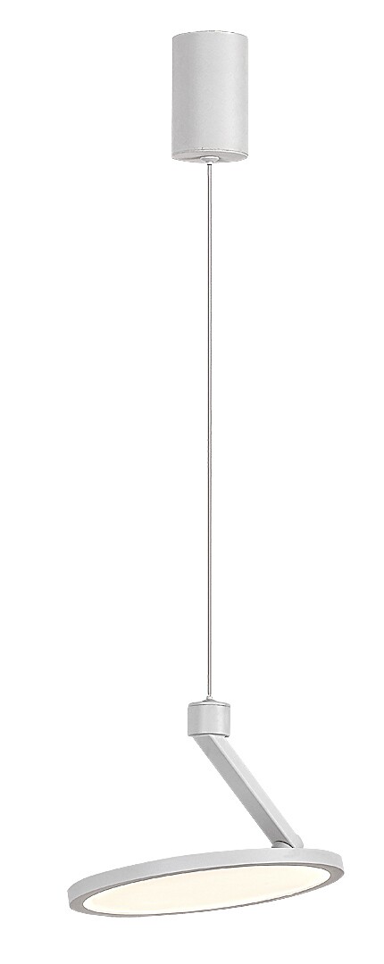 ILUMINAT - Pendul Rabalux Ovidia LED 20W 1300lm 3000 metal white stil tehnic 230V, 50Hz IP20 72328