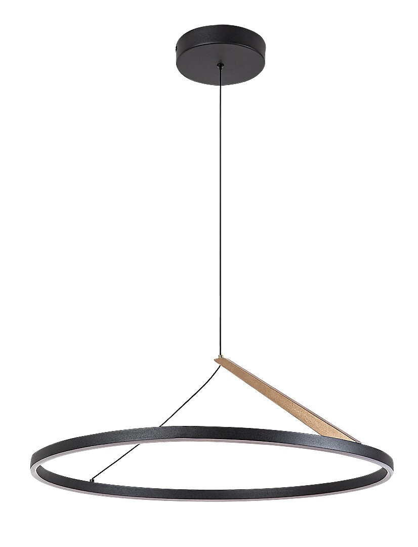 Lustra Rabalux Renara LED 40W 1850lm 3000 metal black gold stil  230V, 50Hz IP20 72352 [1]