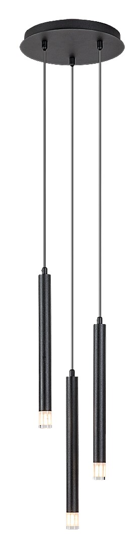 ILUMINAT - Lustra Rabalux Ramira G9 G9 3x MAX 5W   metal black stil modern 230V, 50Hz IP20 72358
