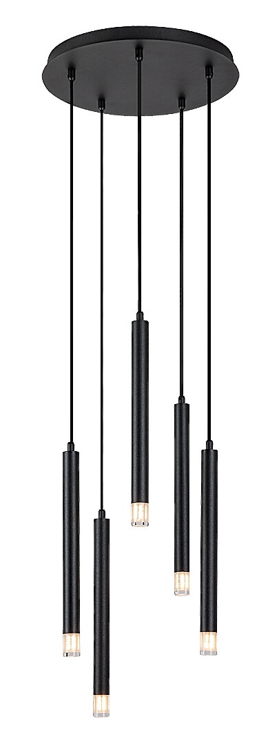 ILUMINAT - Lustra Rabalux Ramira G9 G9 5X MAX 5W   metal black stil modern 230V, 50Hz IP20 72360