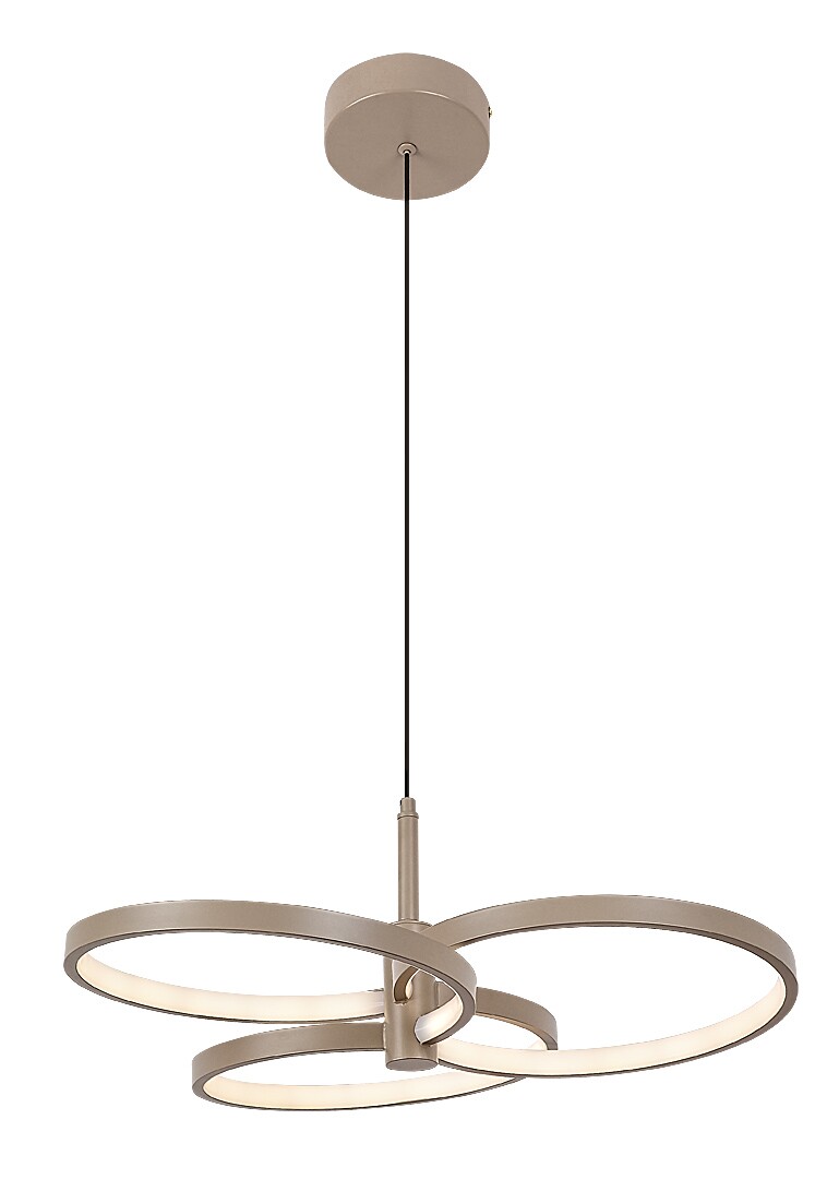 ILUMINAT - Lustra Rabalux Isidora LED 50W 4000lm 3000-6500 metal gray beige stil modern 230V, 50Hz IP20 72400