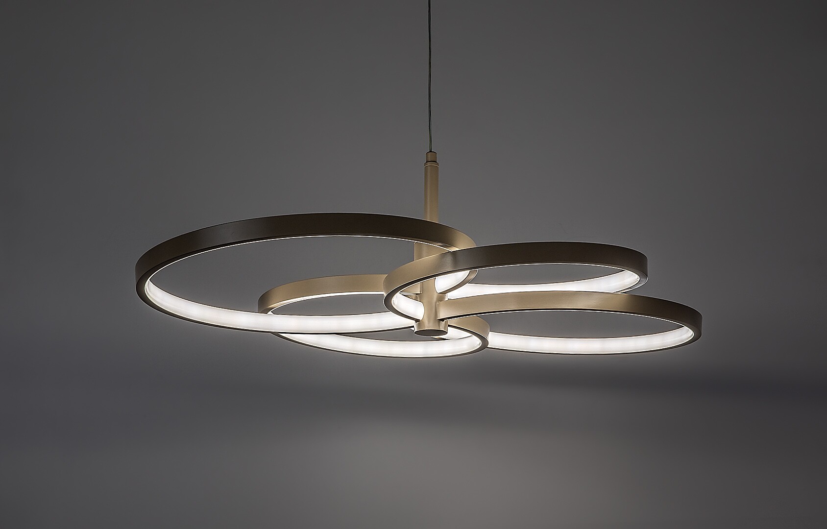 Lustra Rabalux Isidora LED 70W 5600lm 3000-6500 metal gray beige stil modern 230V, 50Hz IP20 72401 [3]
