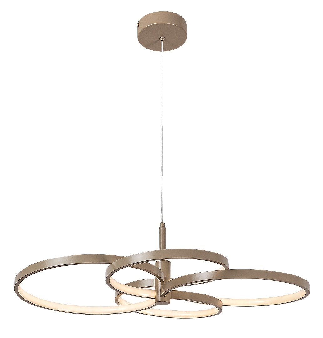 ILUMINAT - Lustra Rabalux Isidora LED 70W 5600lm 3000-6500 metal gray beige stil modern 230V, 50Hz IP20 72401