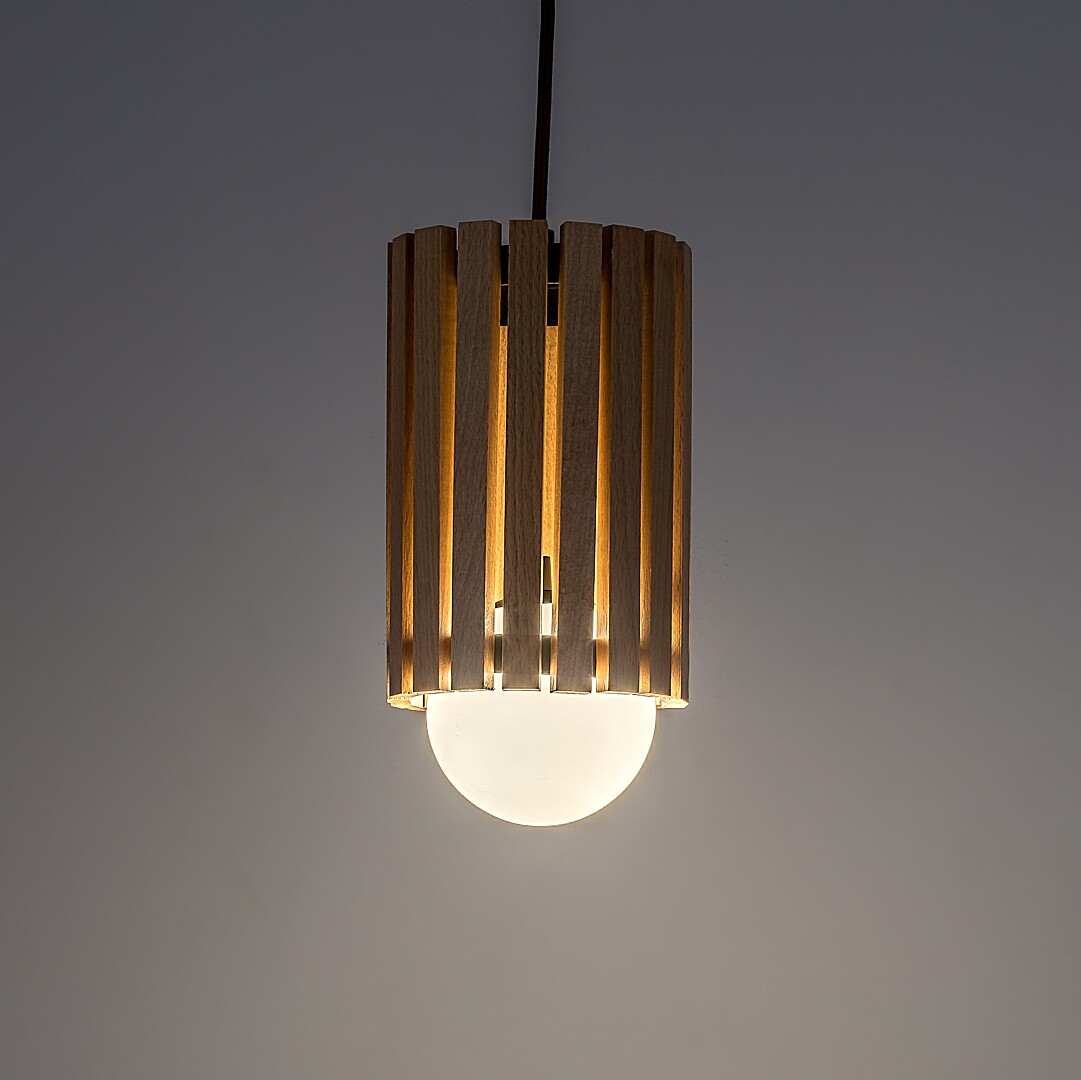 Pendul Rabalux Noxelle G9 G9 1x MAX 5W   lemn mat black wood stil scandinav 230V, 50Hz IP20 72420 [2]