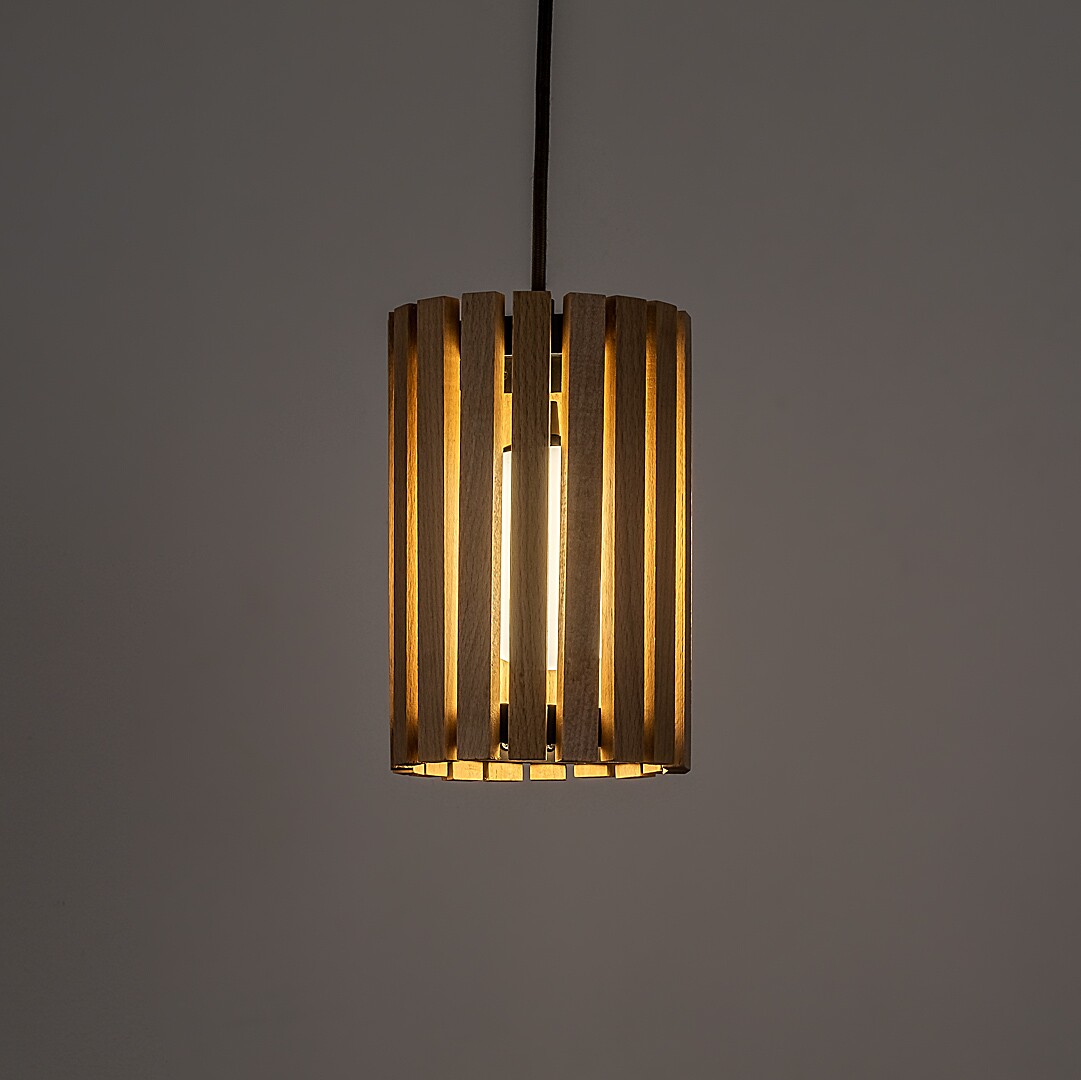 Pendul Rabalux Noxelle G9 G9 1x MAX 5W   lemn mat black wood stil scandinav 230V, 50Hz IP20 72420 [3]