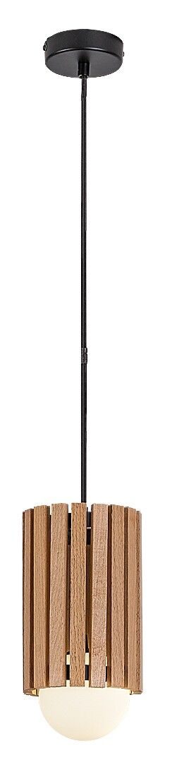 ILUMINAT - Pendul Rabalux Noxelle G9 G9 1x MAX 5W   lemn mat black wood stil scandinav 230V, 50Hz IP20 72420