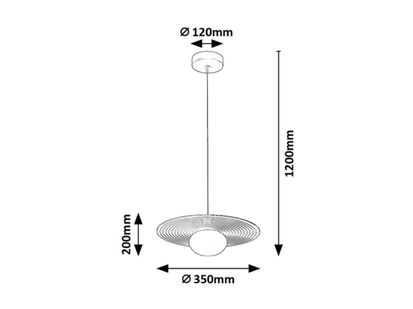 Pendul Rabalux Glowbells G9 G9 1x MAX 25W   metal gray beige stil contemporan 230V, 50Hz IP20 72461 [1]