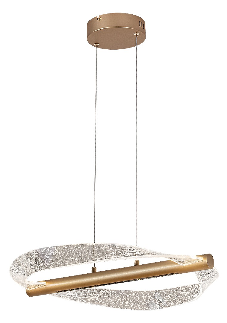 ILUMINAT - Lustra Rabalux Olyssia LED 24W 1300lm 3000 metal gold stil decor 230V, 50Hz IP20 72463
