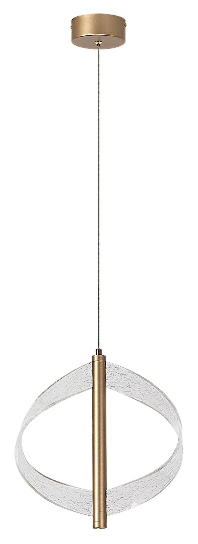 Pendul Rabalux Olyssia LED 8W 340lm 3000 metal gold stil decor 230V, 50Hz IP20 72464 [1]
