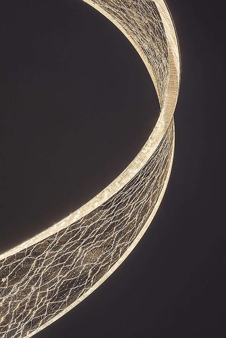 Pendul Rabalux Olyssia LED 8W 340lm 3000 metal gold stil decor 230V, 50Hz IP20 72464 [4]