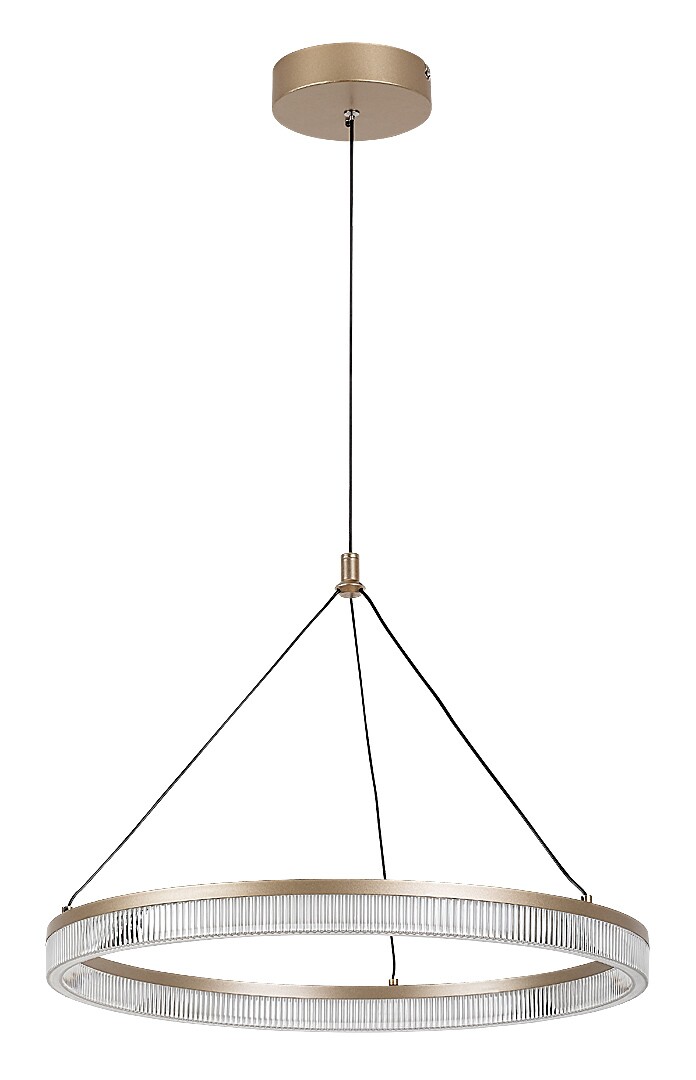 Lustra Rabalux Rivona LED 24W 1700lm 3000-6500 metal gold stil modern 230V, 50Hz IP20 72471 [1]