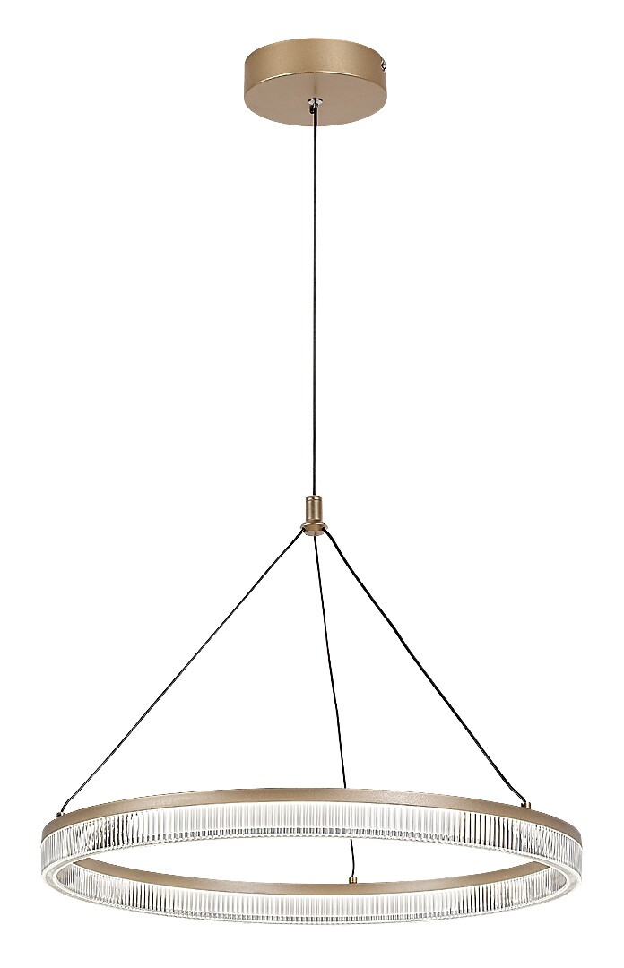 ILUMINAT - Lustra Rabalux Rivona LED 24W 1700lm 3000-6500 metal gold stil modern 230V, 50Hz IP20 72471