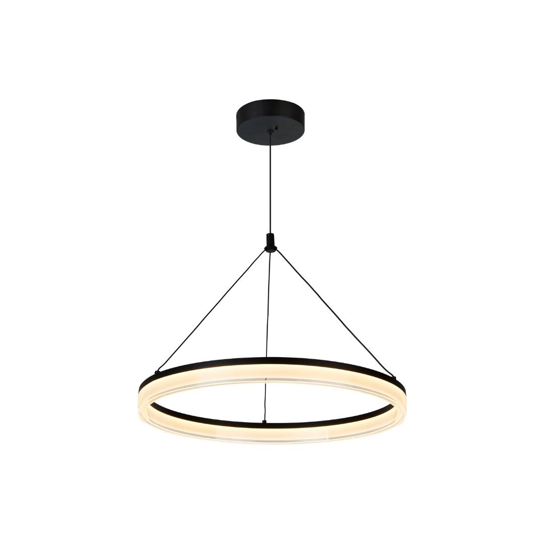 ILUMINAT - Lustra Rabalux Seraphiel LED 24W 1610lm 3000-6500 metal black stil modern 230V, 50Hz IP20 72478