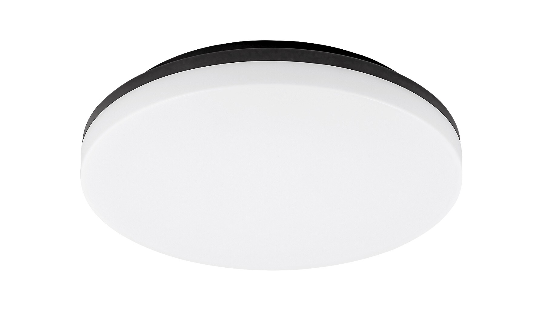 ILUMINAT - Plafoniera baie Rabalux Pernik LED 24W 2400lm 3000 plastic black stil modern 230V, 50Hz IP54 7265