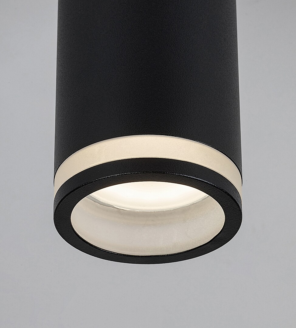 Spot aplicat fix Rabalux Senobia GU10 GU10 1x MAX 35W   aluminiu black stil modern 230V, 50Hz IP20 73030 [1]