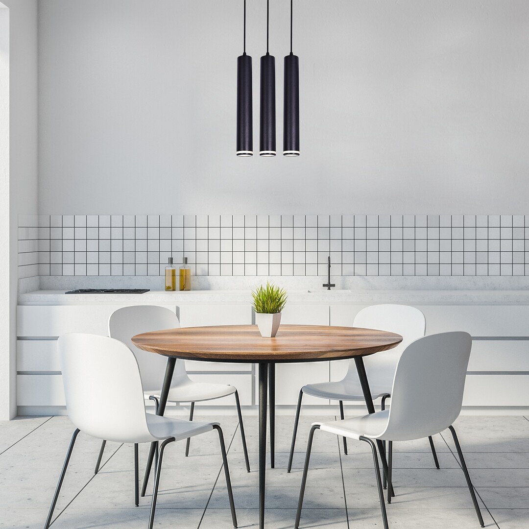 Lustra Rabalux Senobia GU10 GU10 3X MAX 5W   aluminiu black stil modern 230V, 50Hz IP20 73037 [6]