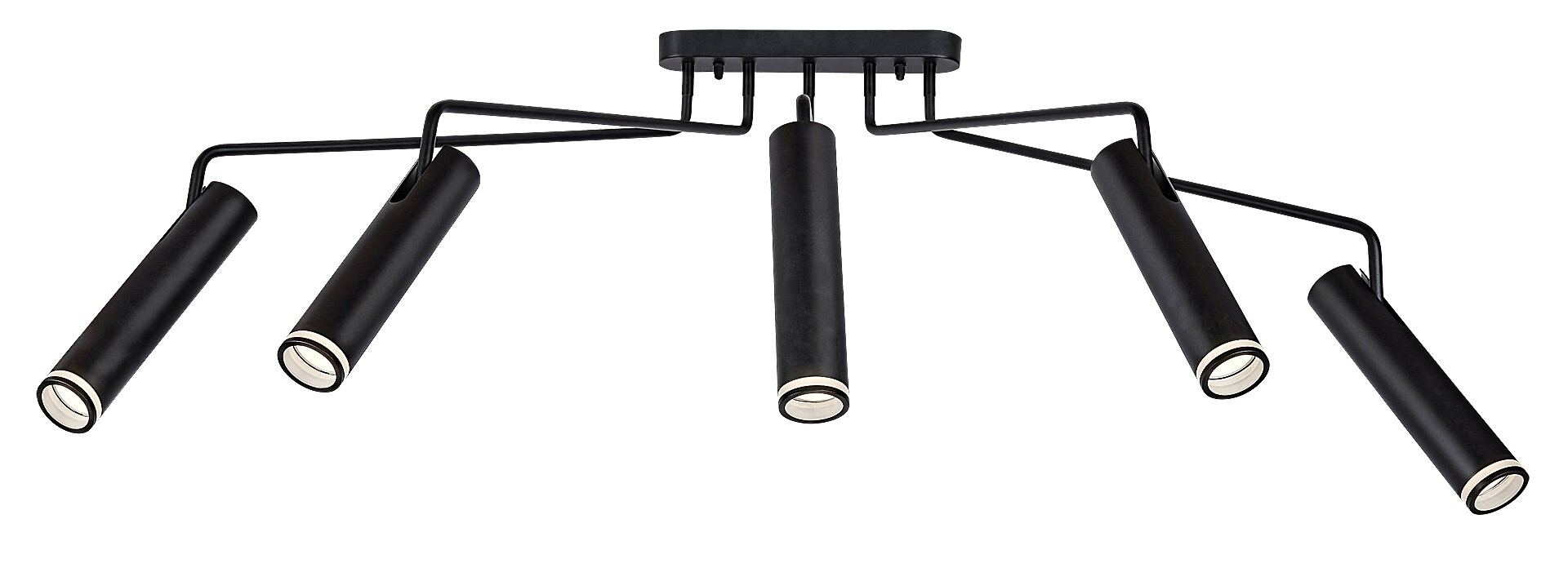 Lustra Rabalux Senobia GU10 GU10 5x MAX 35W   aluminiu black stil modern 230V, 50Hz IP20 73040 [2]