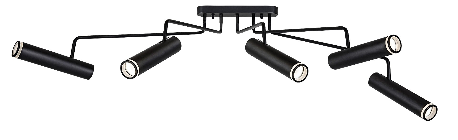 Lustra Rabalux Senobia GU10 GU10 5x MAX 35W   aluminiu black stil modern 230V, 50Hz IP20 73040 [3]