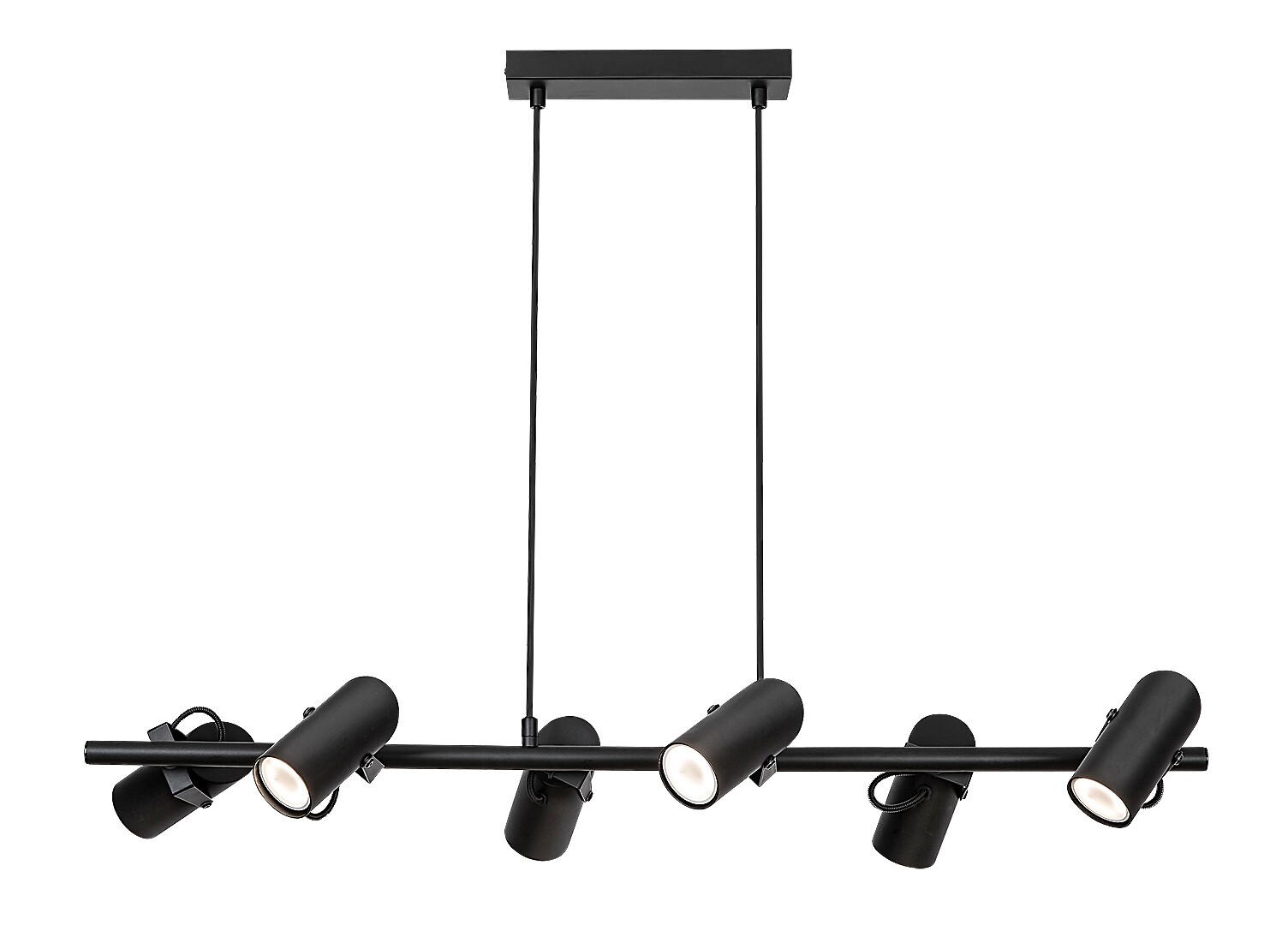 Lustra Rabalux Maximilian GU10 GU10 6x MAX 25W   metal mat black stil industrial 230V, 50Hz IP20 73045 [2]