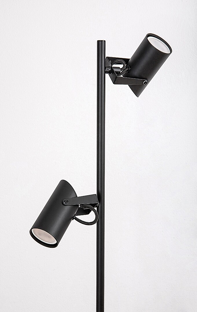Lampadar Rabalux Maximilian GU10 GU10 2X MAX 10W   metal mat black stil industrial 230V, 50Hz IP20 73046 [4]