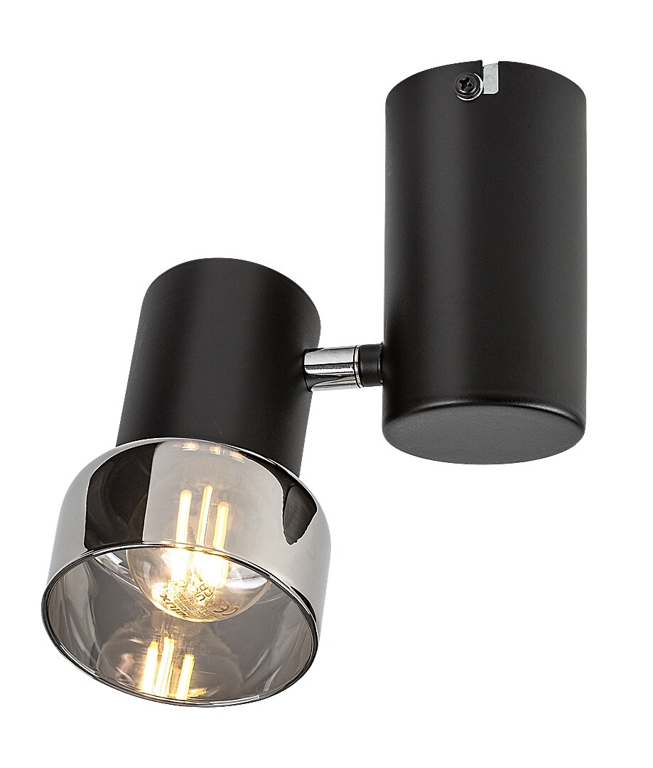 ILUMINAT - Spot aplicat reglabil Rabalux Hatice E14 E14 1x MAX 15W   metal black stil minimal 230V, 50Hz IP20 73052