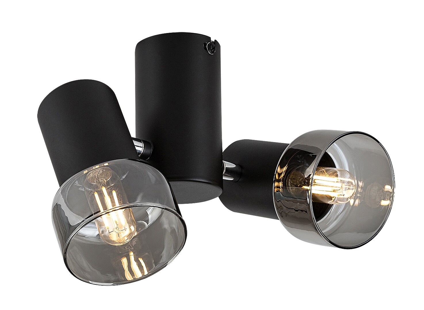 Spot aplicat reglabil Rabalux Hatice E14 E14 2x MAX 15W   metal black stil minimal 230V, 50Hz IP20 73053 [4]