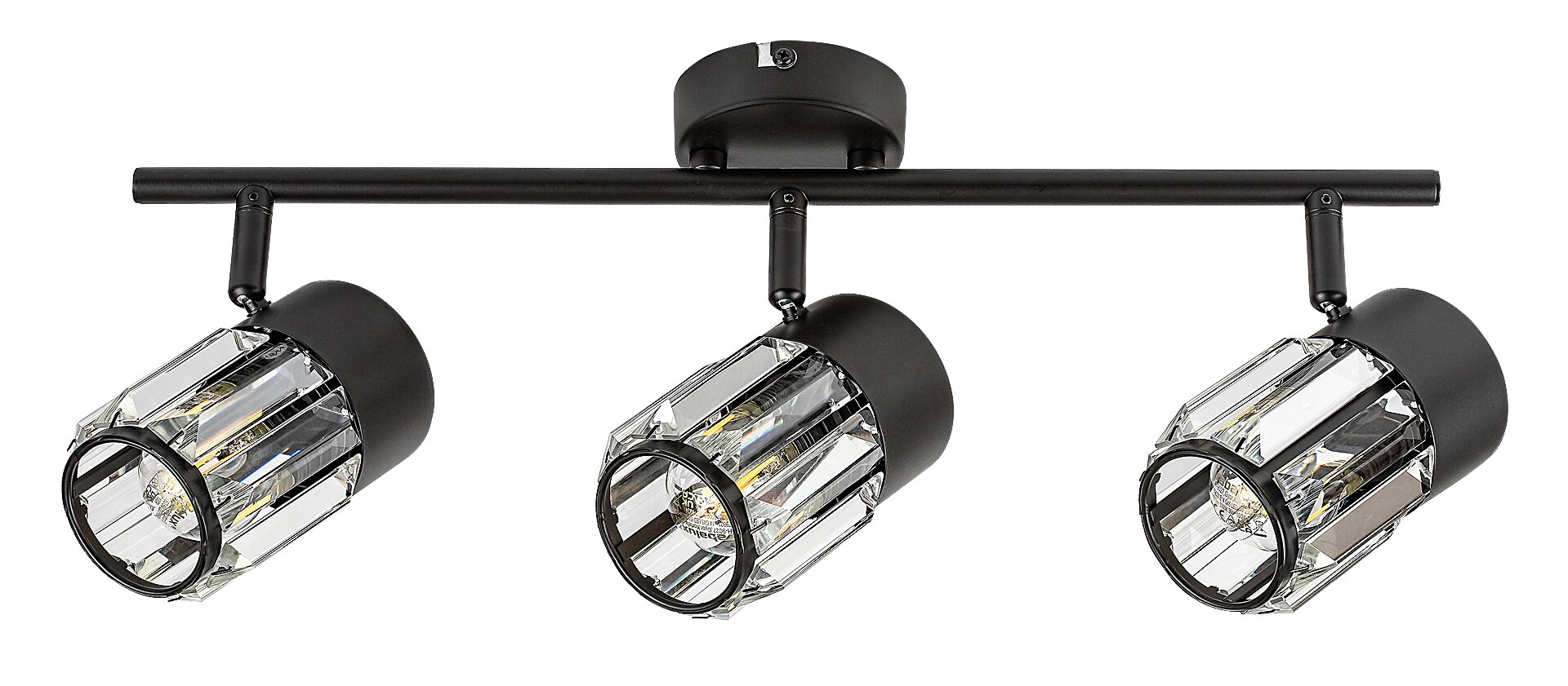 Plafoniera Rabalux Venaro E14 E14 3x MAX 15W   metal black stil clasic 230V, 50Hz IP20 73061 [1]
