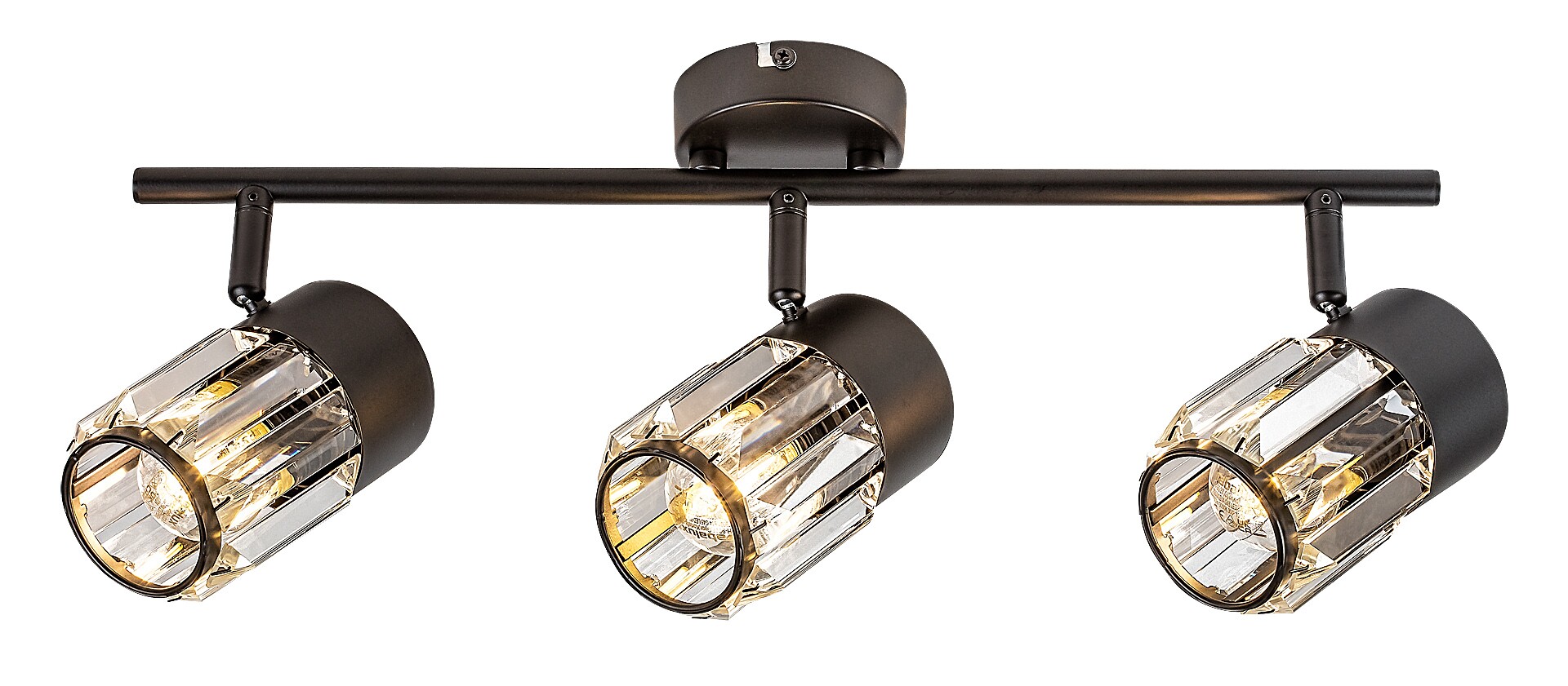 ILUMINAT - Plafoniera Rabalux Venaro E14 E14 3x MAX 15W   metal black stil clasic 230V, 50Hz IP20 73061