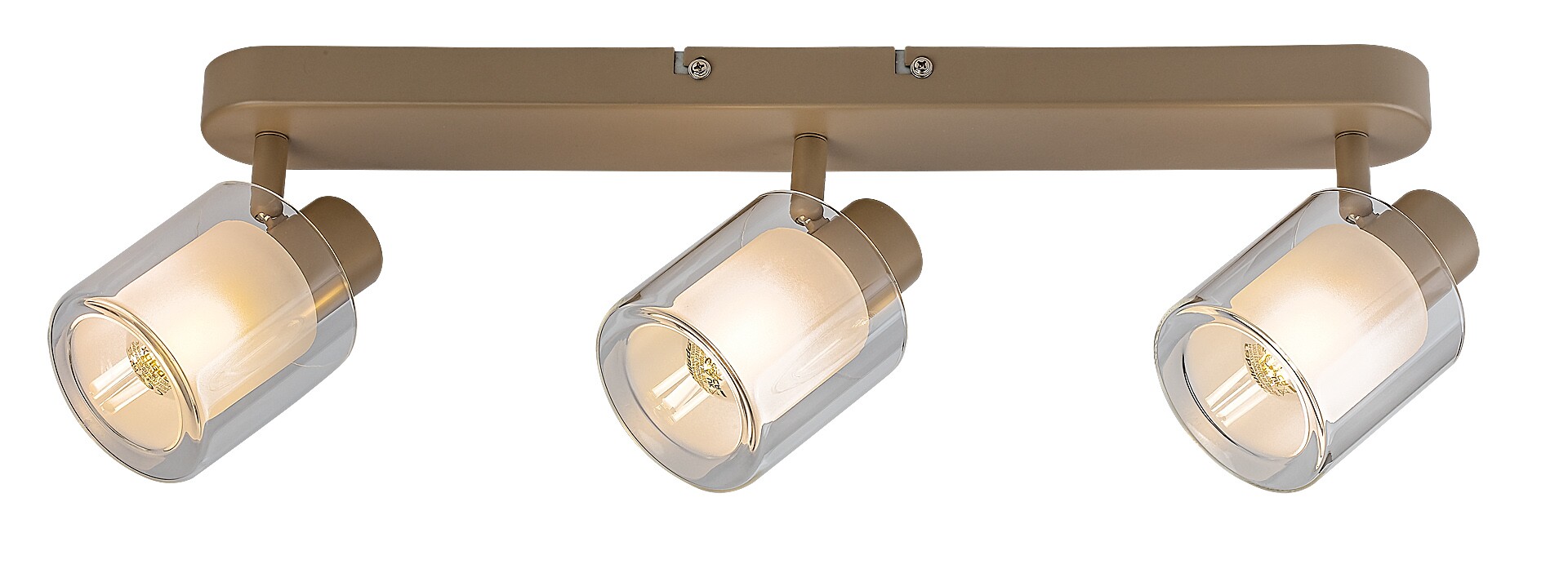 ILUMINAT - Plafoniera Rabalux Mirral E14 E14 3x MAX 15W   metal gray beige stil modern 230V, 50Hz IP20 73065
