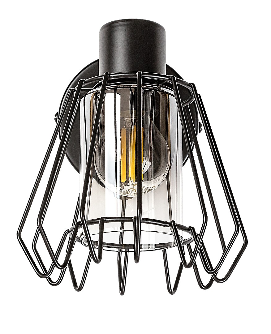 Aplica Rabalux Emerencia E14 E14 1x MAX 40W   metal black stil industrial 230V, 50Hz IP20 73067 [4]