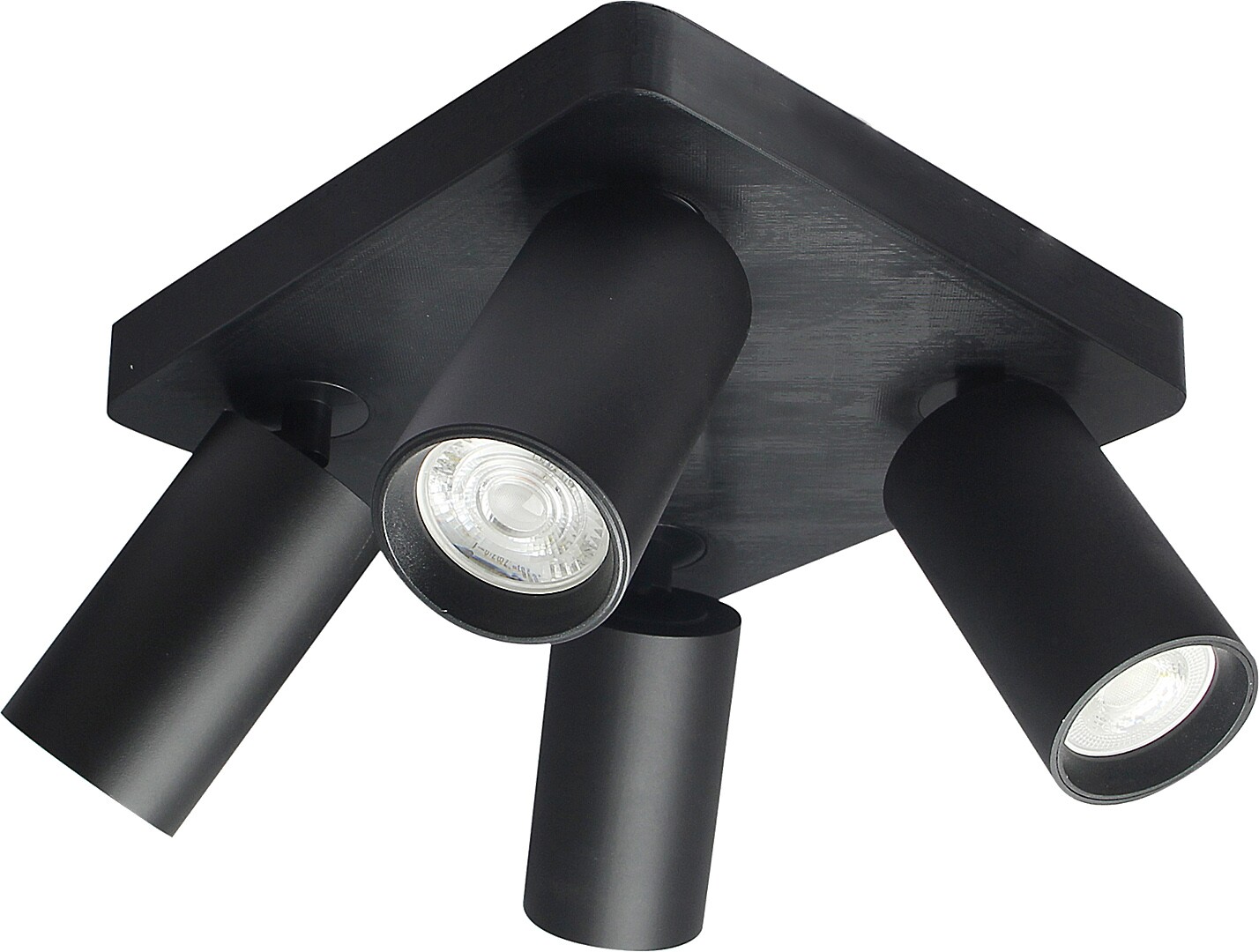 ILUMINAT - Plafoniera Rabalux Yorli GU10 GU10 4x MAX 7W   aluminiu black stil  230V, 50Hz IP20 73084