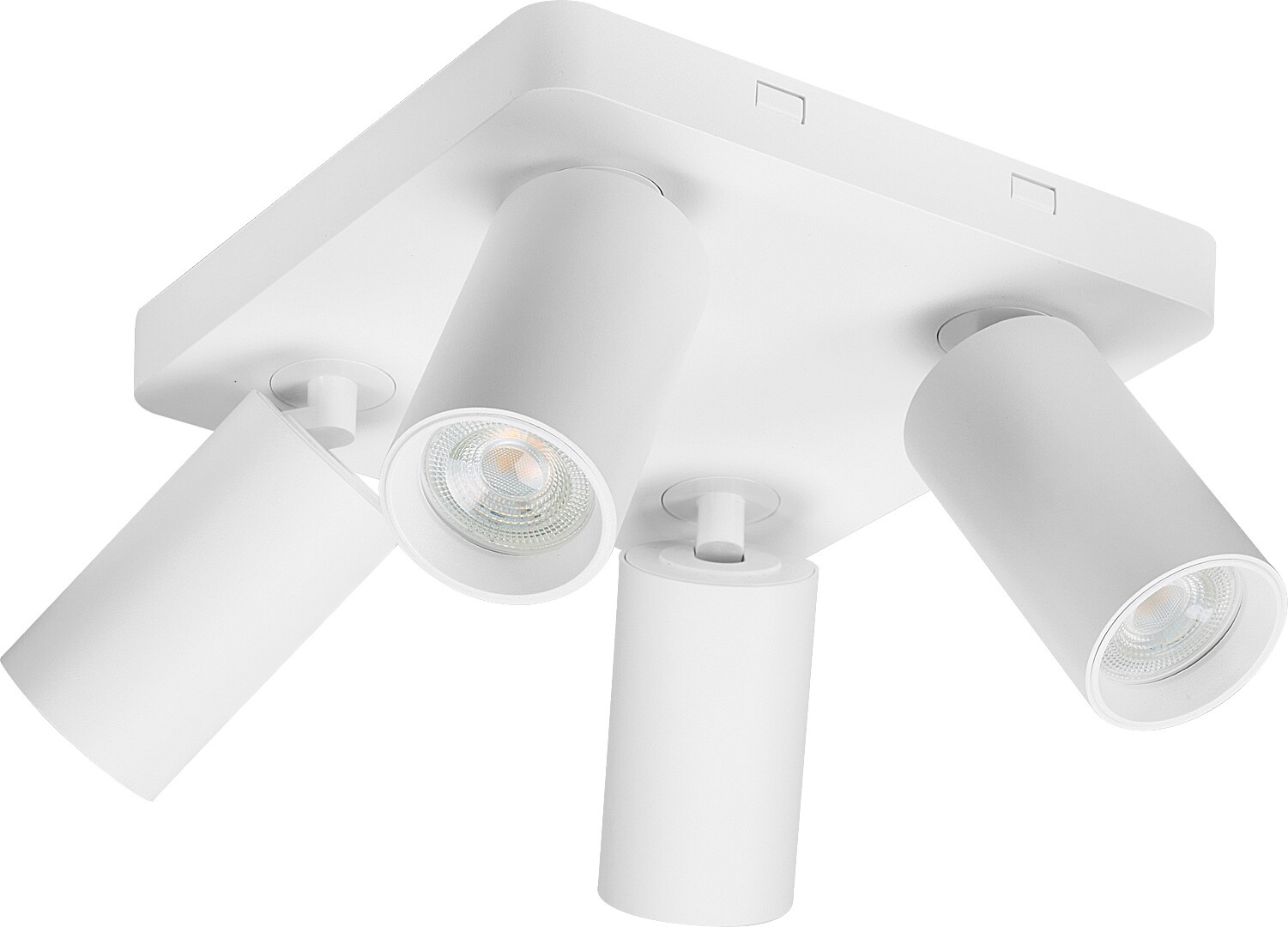 ILUMINAT - Plafoniera Rabalux Yorli GU10 GU10 4x MAX 7W   aluminiu white stil  230V, 50Hz IP20 73088