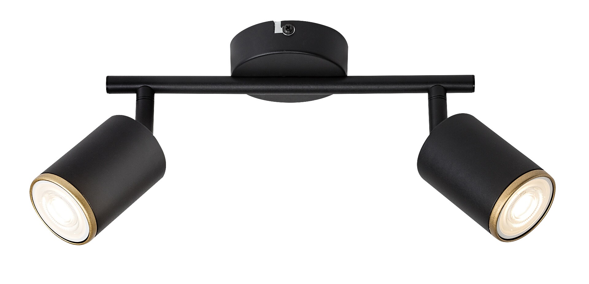 Plafoniera Rabalux Nolie GU10 GU10 2x MAX 15W   metal mat black stil modern 230V, 50Hz IP20 73108 [2]