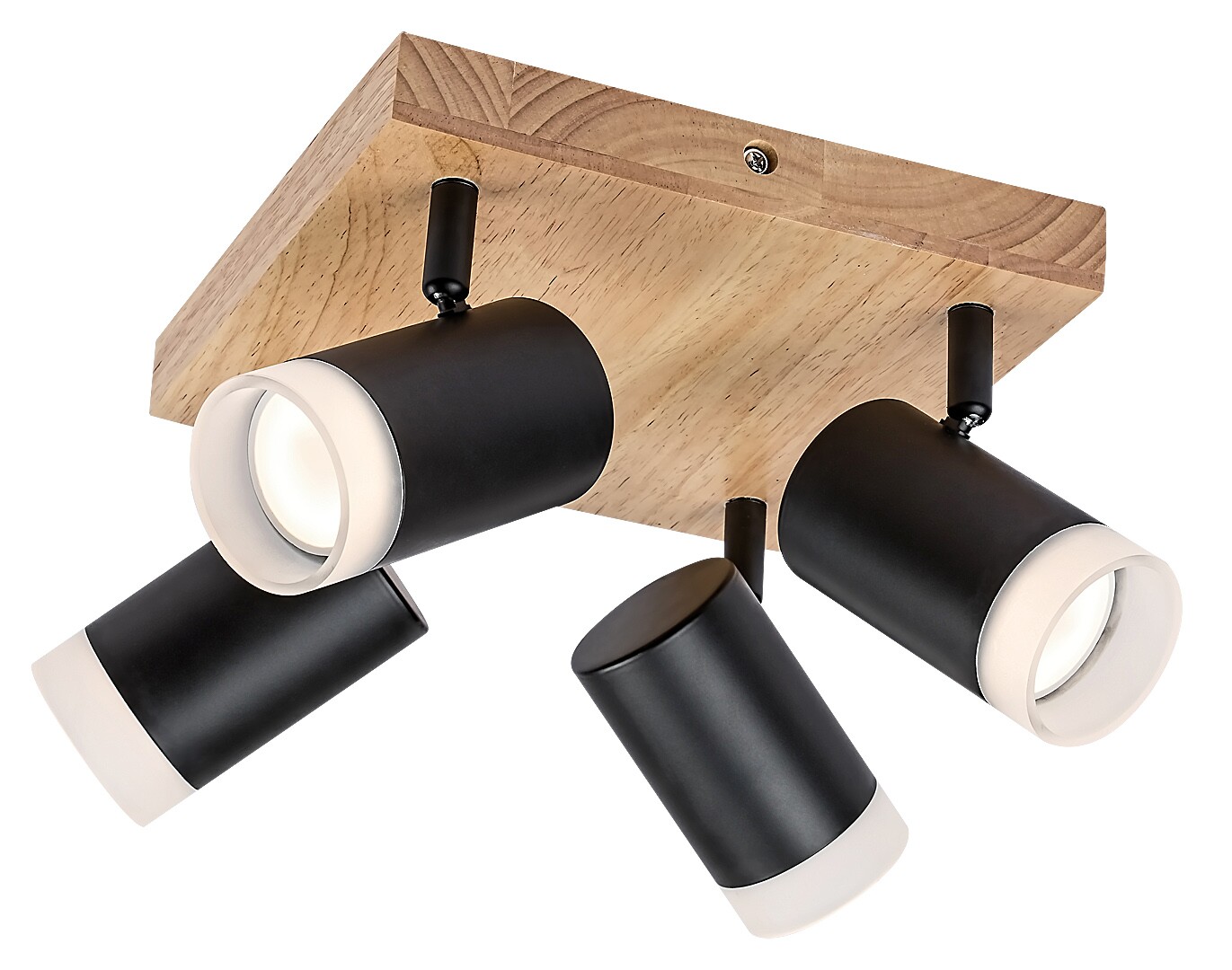Plafoniera Rabalux Toras GU10 GU10 4X MAX 5W   lemn wood stil scandinav 230V, 50Hz IP20 73124 [2]