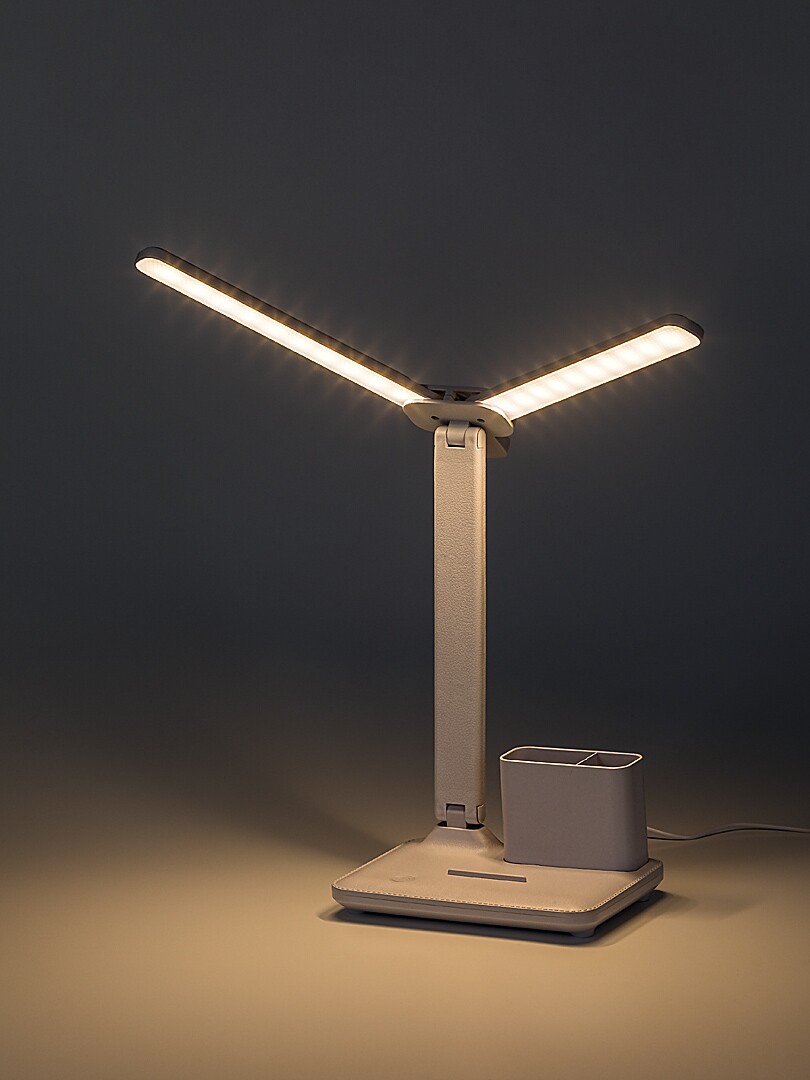 Veioza Rabalux Elumo LED 5W 300lm 3000, 4000, 6500 plastic white stil modern DC 5V IP20 74032 [3]