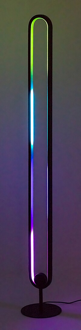 Lampadar RGB Rabalux Barto LED 19W   metal mat black stil modern DC 12V IP20 74051 [6]