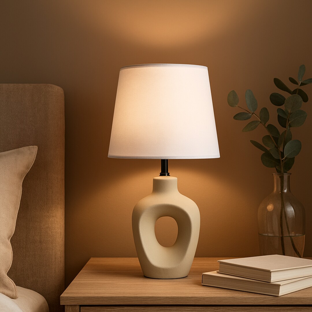 Veioza Rabalux Madelor E14 E14 1x MAX 25W   ceramică beige stil  230V, 50Hz IP20 74079 [3]